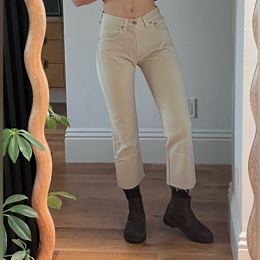 Vintage Levi’s Cream/Beige 501 Jeans